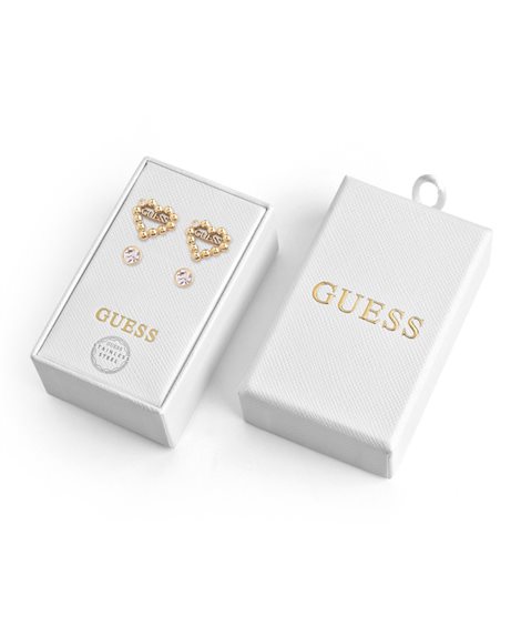 Orecchini Guess Donna in Acciaio Cubic Zirconia JUBS01811JWYGT/U - JUBS01811JWYGT/U